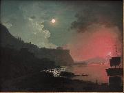 Vesuvius from Posellipo Joseph wright of derby